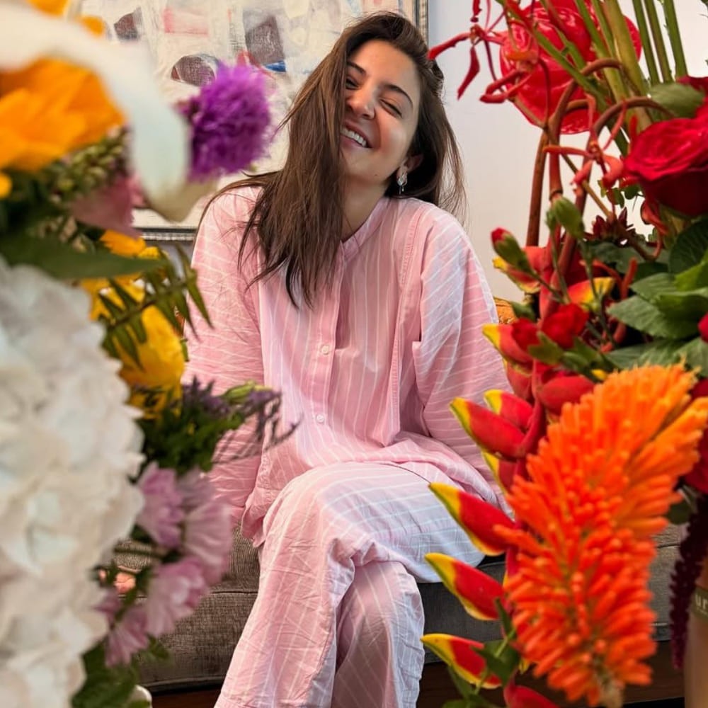 Anushka Sharma celebrates birthday wearing Rs 5,650 pink PJs and it is all you need for your next slumber party
