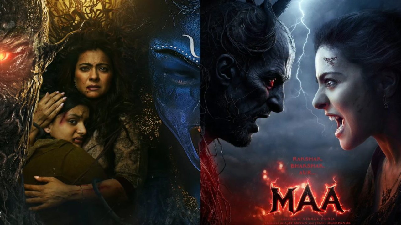 Picture Courtesy: Kajol Instagram Maa: Kajol’s dark and divine look in mythological horror from Shaitaan world has fans saying ‘OMG very excited’