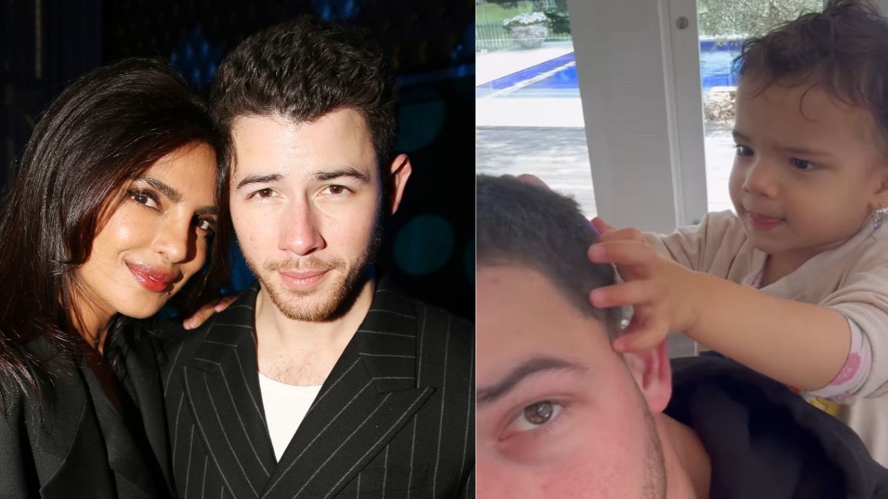 Nick Jonas and Priyanka Chopra and daughter Malti (via Getty Images and Instagram) (Image Courtesy: Getty Images and Instagram)