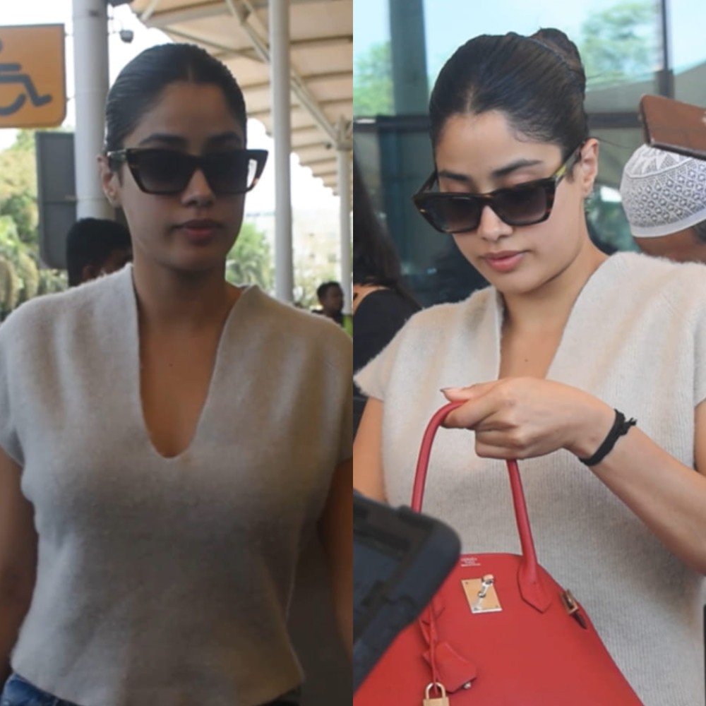 Cannes Film Festival 2025: Janhvi Kapoor pairs Rs 15 lakh Hermès bag with airport look as she heads for her red carpet debut