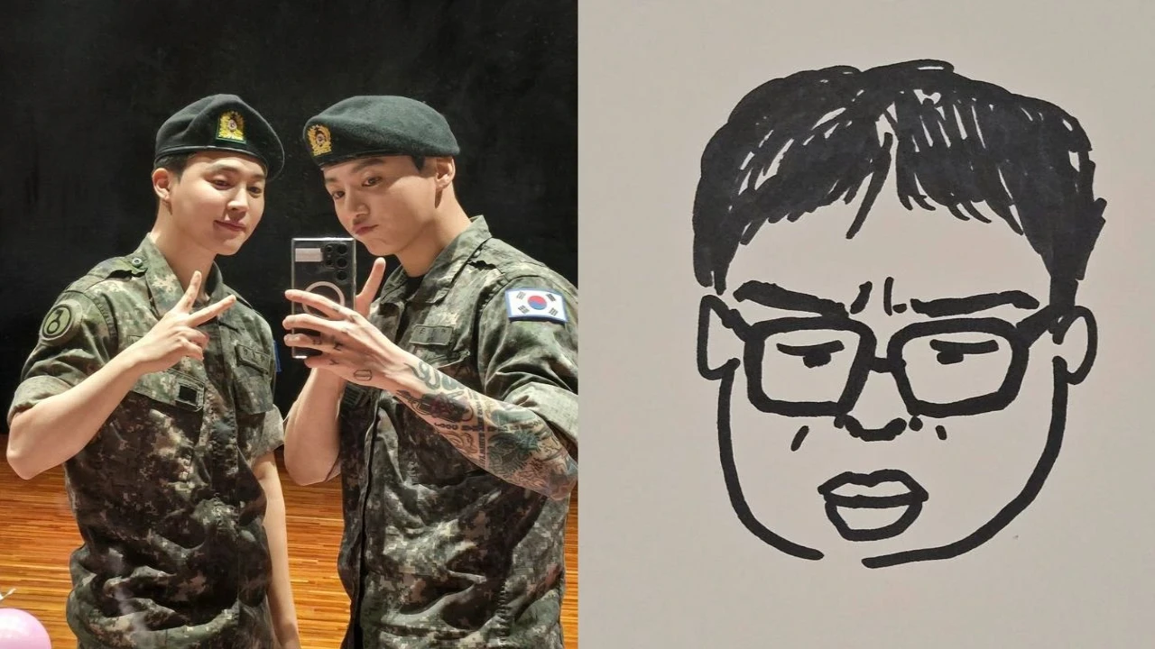 Jimin, Jungkook: courtesy of BTS' Twitter, Jimin's Instagram Jimin, Jungkook: courtesy of BTS' Twitter, Jimin's Instagram