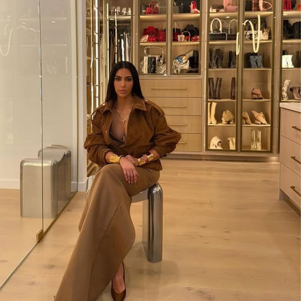 Inside Kim Kardashian’s Luxe Closet: Where Boots and Bags Get VIP Treatment