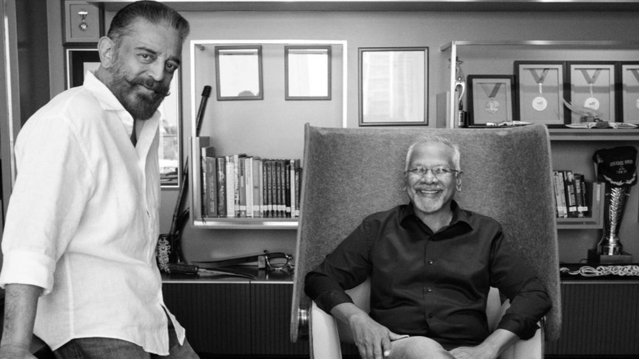Kamal Haasan’s birthday wish for Thug Life director Mani Ratnam (PC: Kamal Haasan on X) Kamal Haasan’s birthday wish for Thug Life director Mani Ratnam