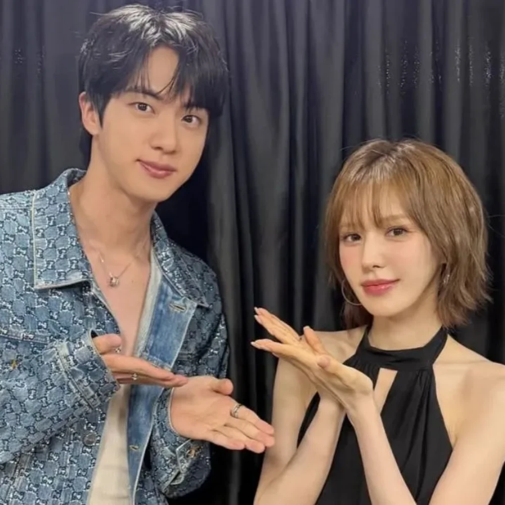 'Jin has a crush on Wendy': Fans react to BTS member's shyness with Red Velvet star at solo concert