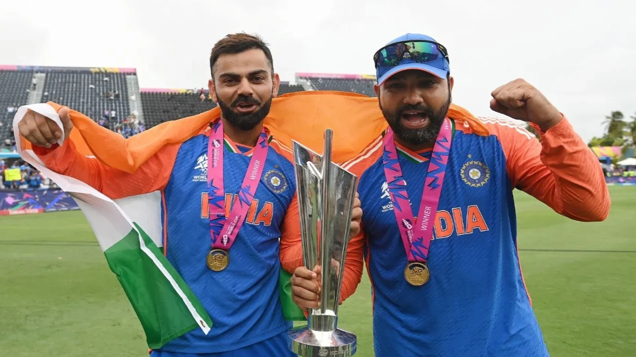 Rohit Sharma and Virat Kohli (via Getty Images) Rohit Sharma and Virat Kohli (via Getty Images)