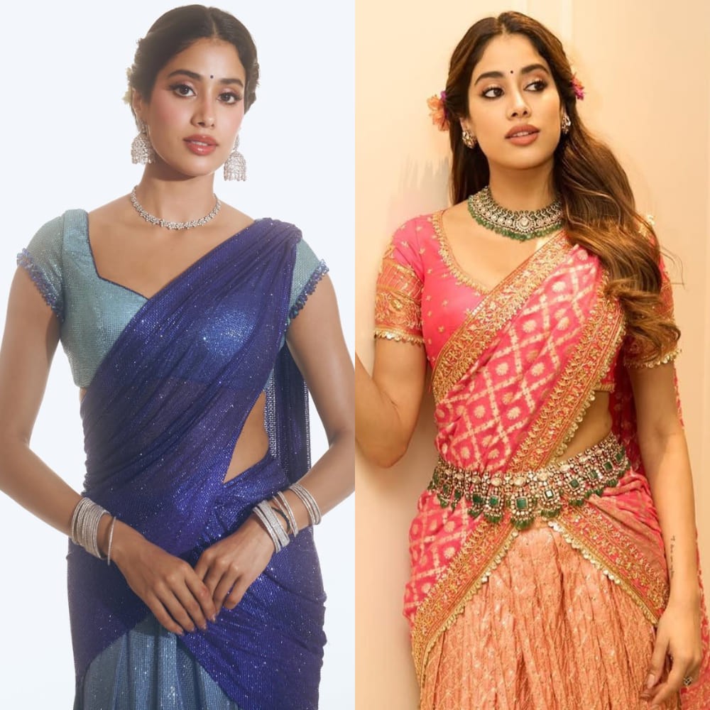 7 Janhvi Kapoor's South Indian looks that prove she's a real-life 'SUNDARI' 