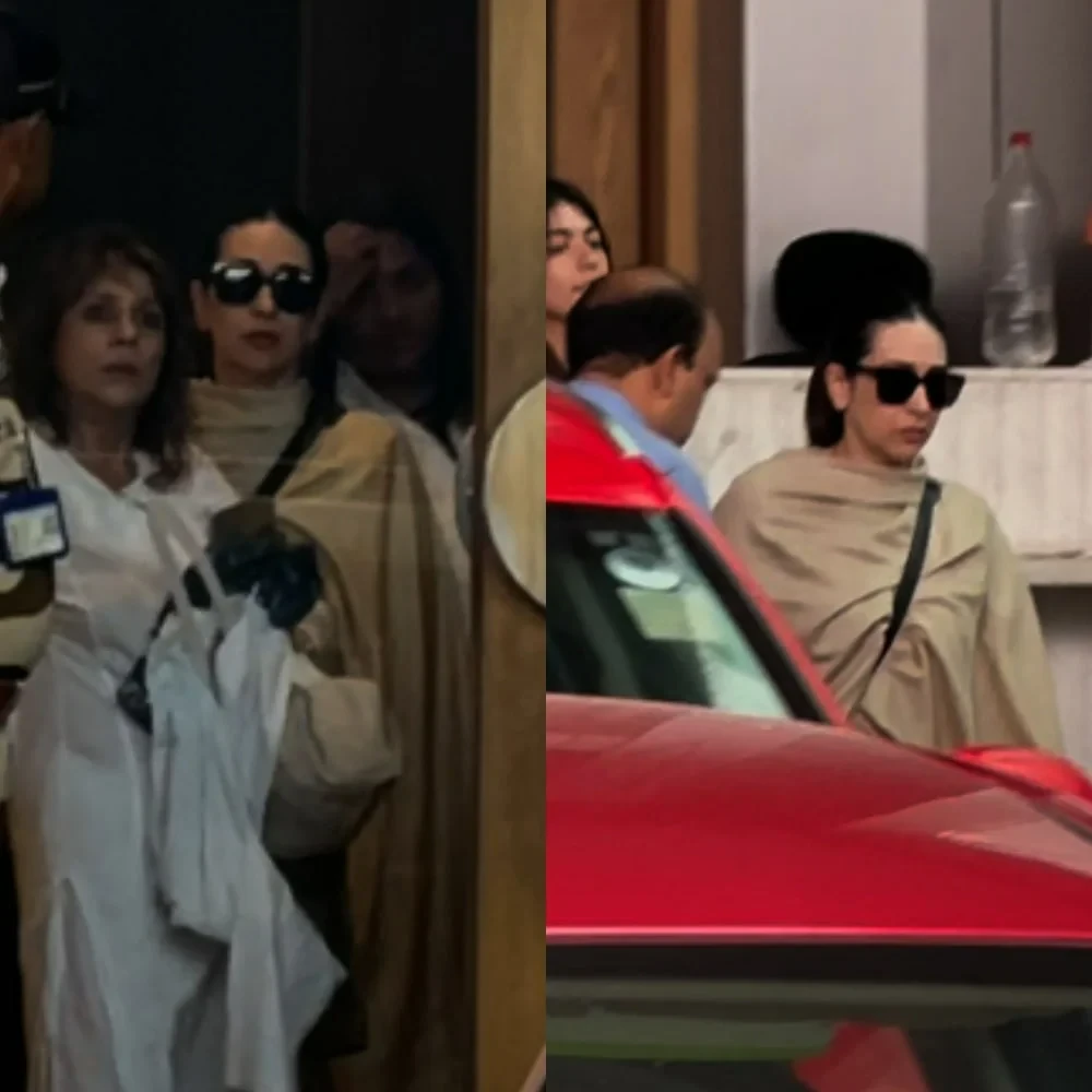Karisma Kapoor returns to Mumbai with kids after attending ex-husband Sunjay Kapur's 2nd prayer meet: VIDEO