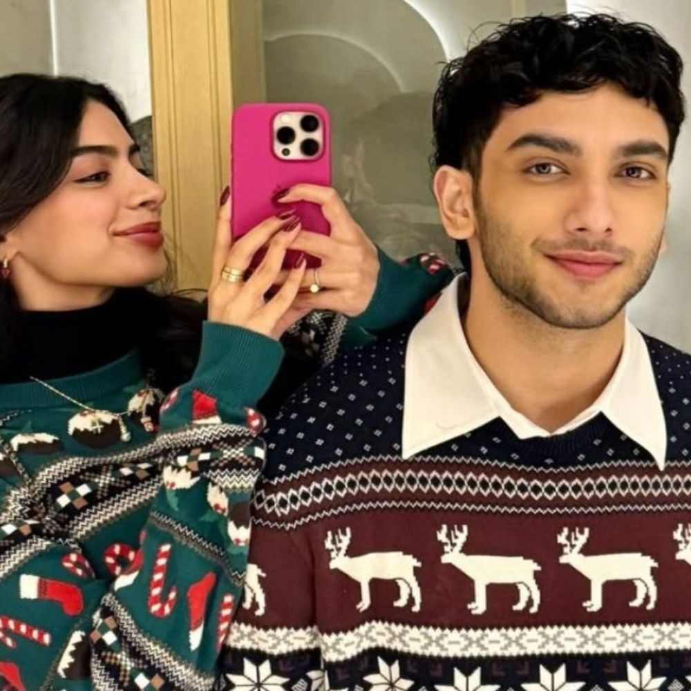 Khushi Kapoor-Vedang Raina’s shy smiles at latter's cake-cutting have us wondering if it's just birthday glow or something else