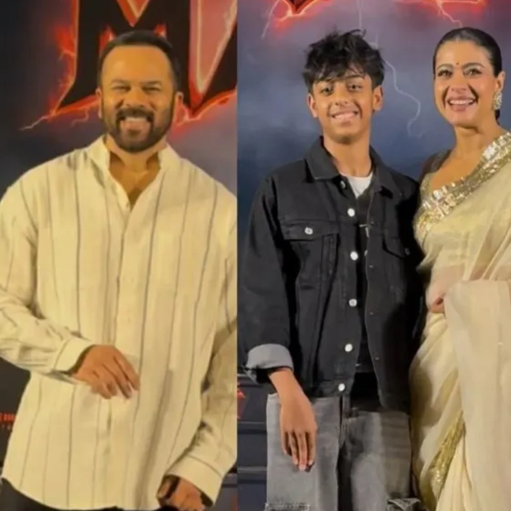 Maa Movie Premiere: Ajay Devgn, Dhanush, Rohit Shetty come together to celebrate Kajol's upcoming film