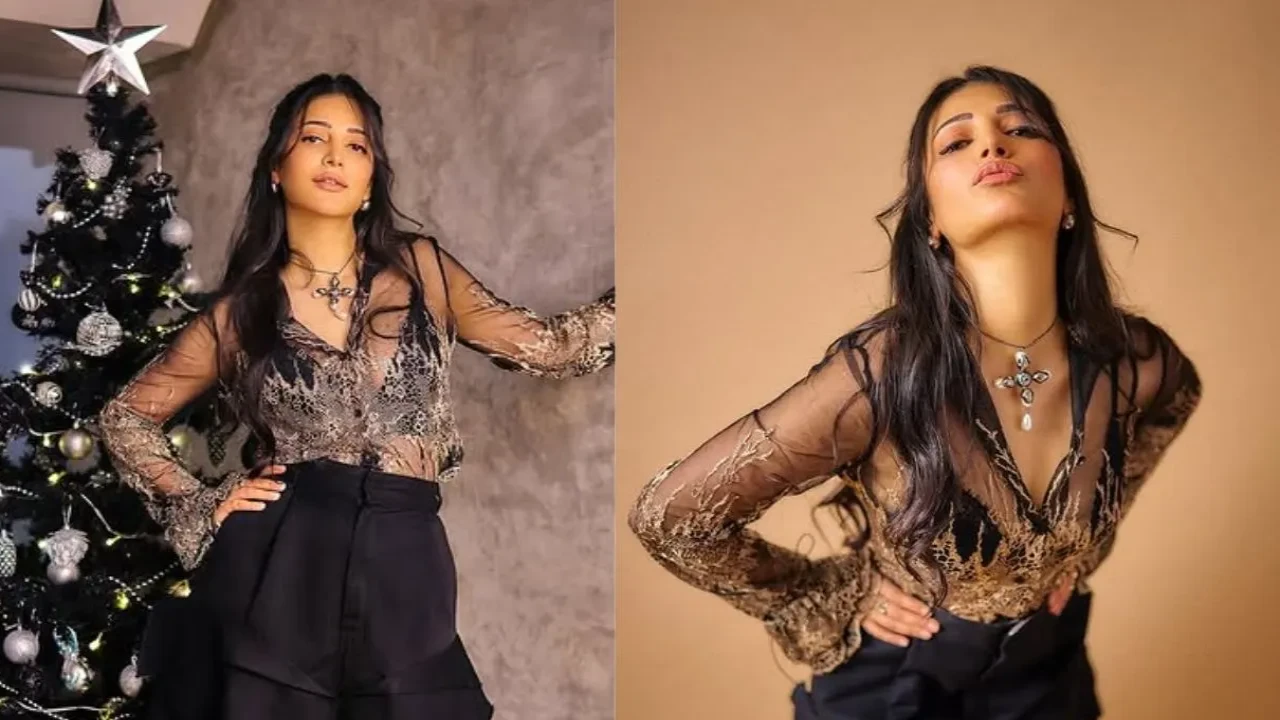 A sneak peek into Shruti Haasan’s Duplex Mumbai Home: Rustic corners to library wall (PC: Shruti Haasan IG) A sneak peek into Shruti Haasan’s Duplex Mumbai Home: Rustic corners to library wall