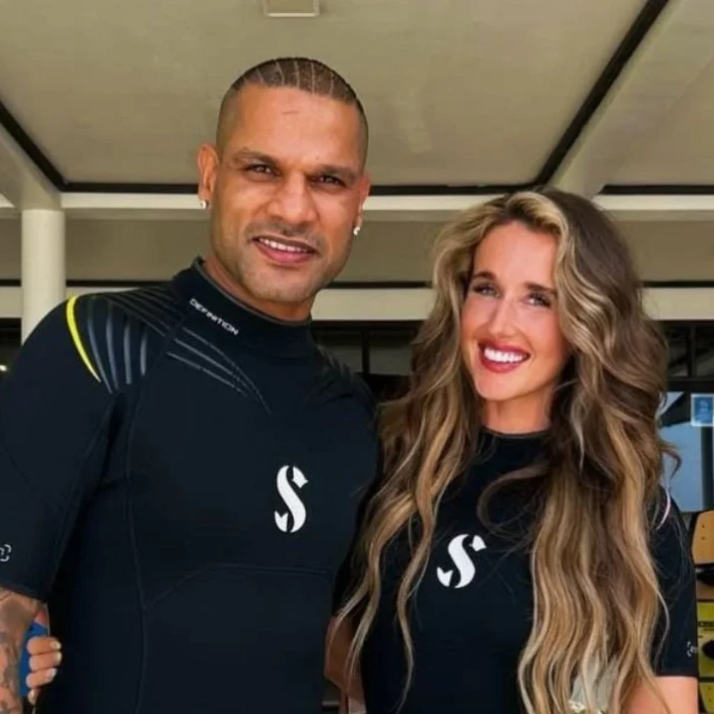 Who is Shikhar Dhawan's 33-year-old Irish GF Sophie Shine? A look at their romantic PICS and first meeting