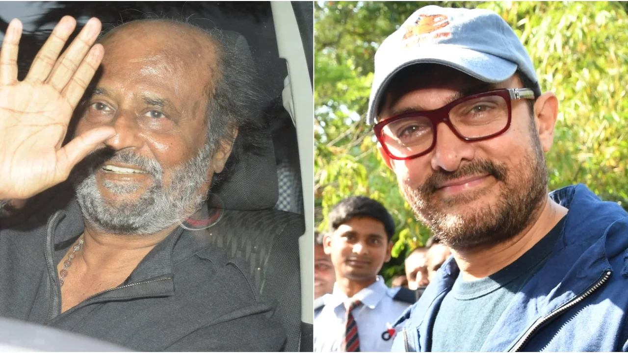 PC: Pinkvilla Aamir Khan Vs Rajinikanth Coolie scene