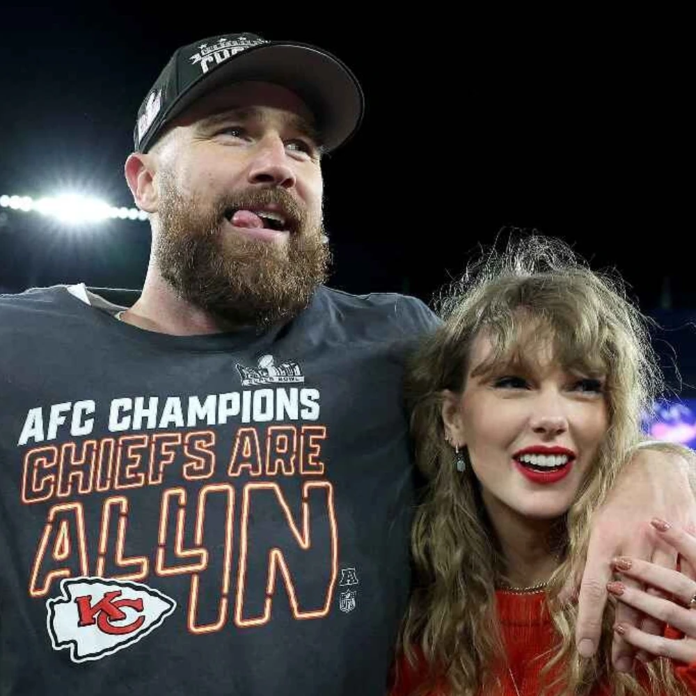 Taylor Swift is ‘Best Girlfriend’ to Travis Kelce, Croons to Love Story With His 49ers Tight End Friends