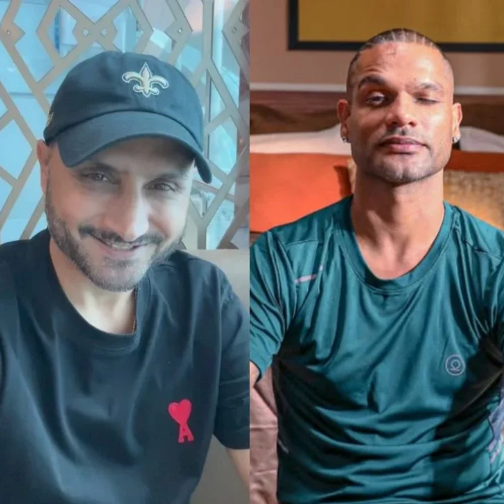 Harbhajan Singh and Rohit Sharma call out Shikhar Dhawan’s shagun prank: ‘It was totally empty’