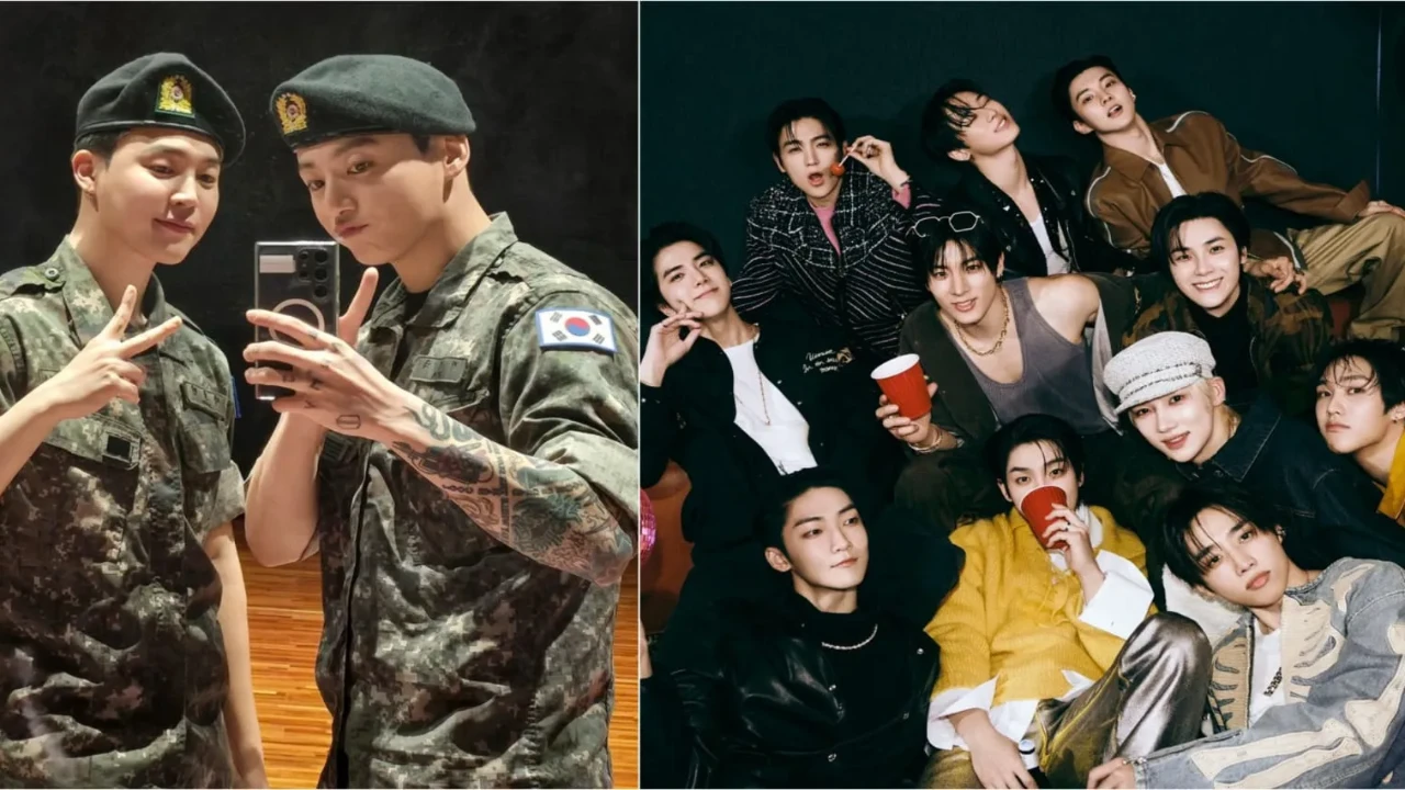 Jimin, Jungkook, THE BOYZ: Courtesy of BTS, THE BOYZ X Jimin, Jungkook, THE BOYZ: Courtesy of BTS, THE BOYZ X