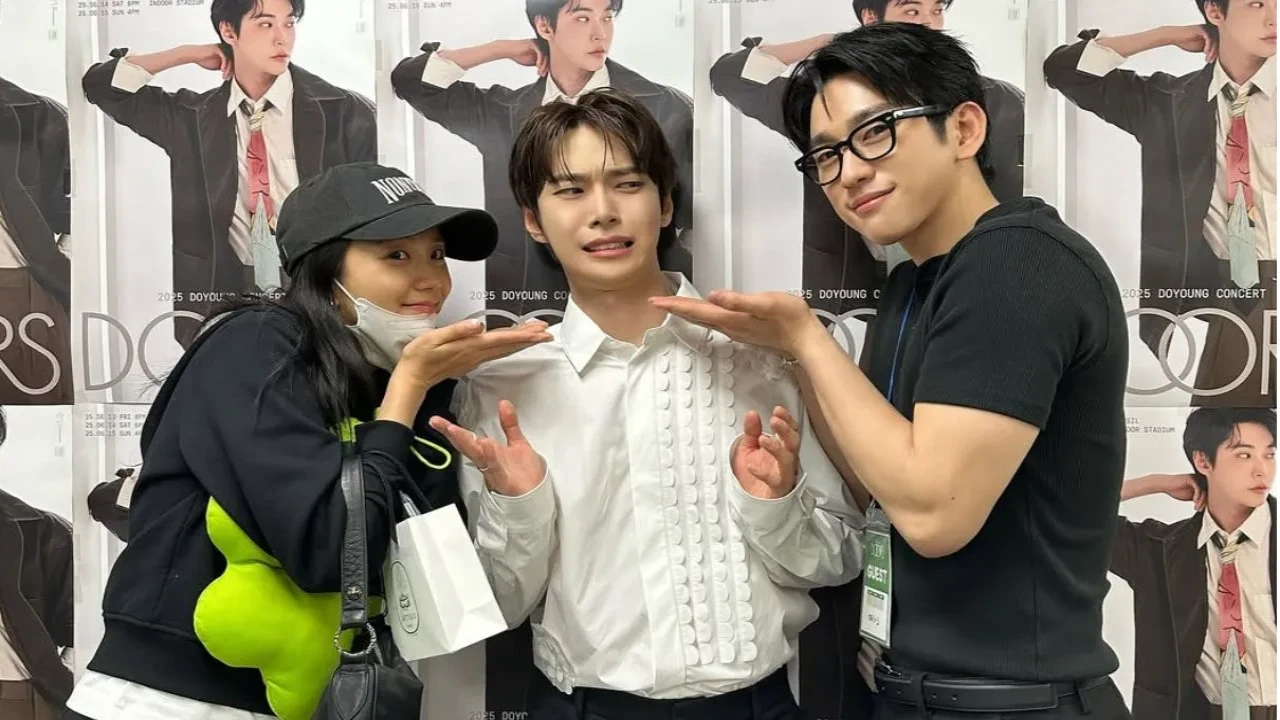 (from left) Jisoo, Doyoung, Jinyoung: courtesy of NCT's Instagram (from left) Jisoo, Doyoung, Jinyoung: courtesy of NCT's Instagram