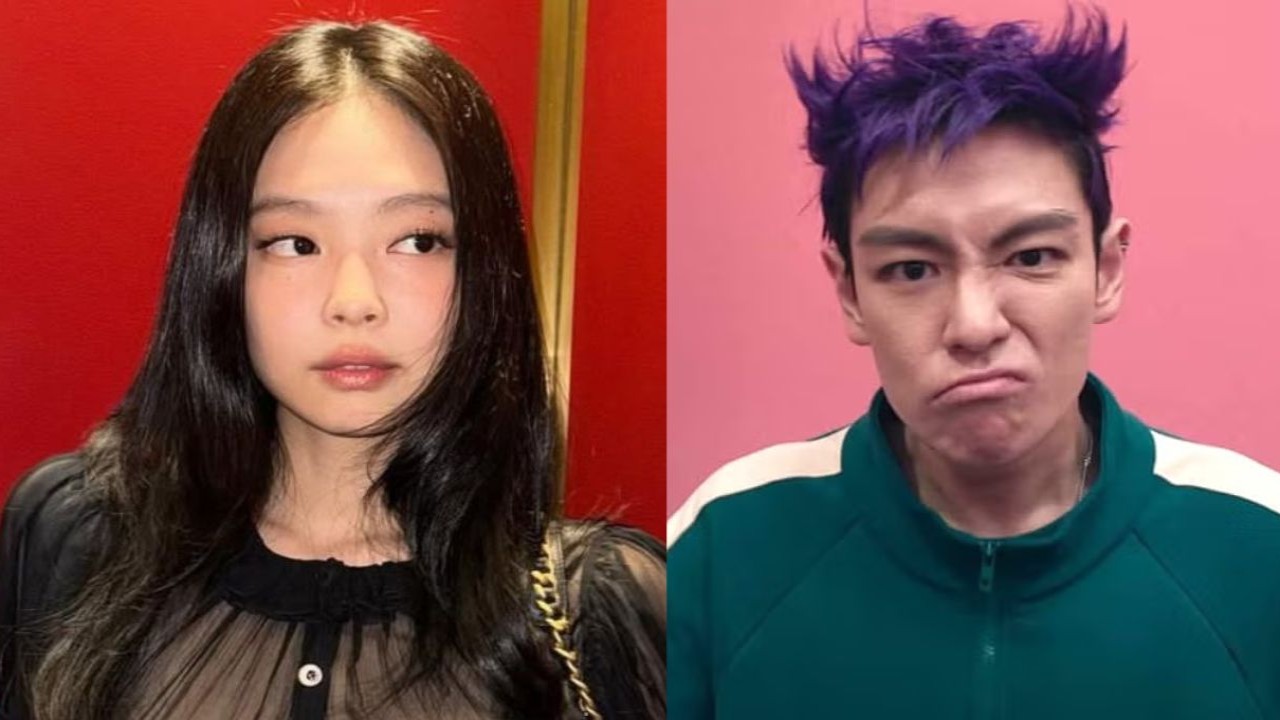 Jennie, T.O.P: courtesy of Jennie's Instagram, Netflix Korea Jennie, T.O.P: courtesy of Jennie's Instagram, Netflix Korea