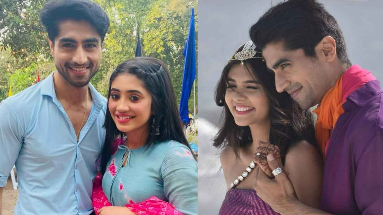 Harshad Chopda's sizzling chemistry onscreen (Pic Credit: Harshad Chopda, Pranali Rathod Instagram) Harshad Chopda