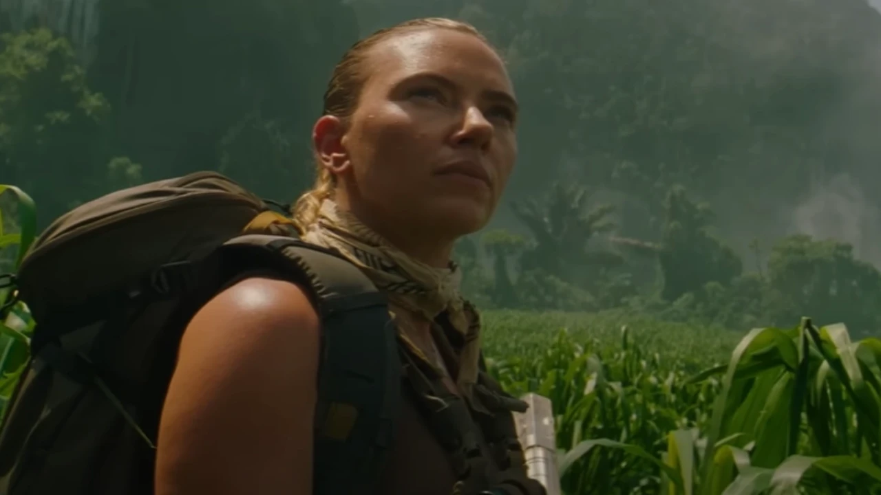 Scarlett Johansson in Jurassic World Rebirth via YouTube YouTube