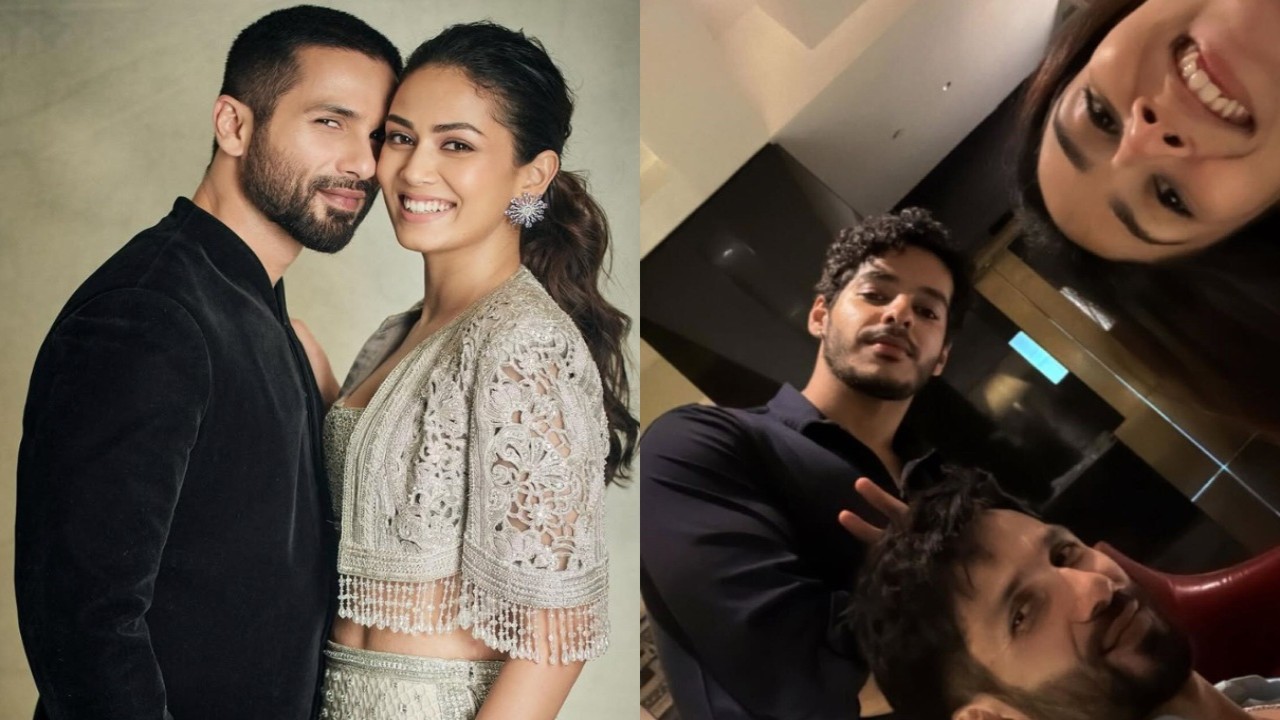 Picture credit: Mira Kapoor/ Ishaan Khatter/ Instagram Shahid Kapoor-Mira Kapoor’s filmy romance caught in action by Ishaan Khatter and we’re obsessed