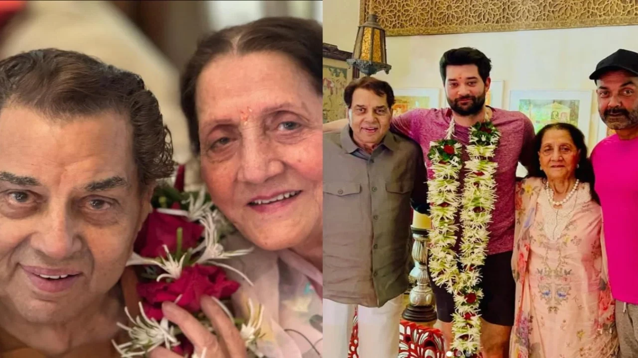 Picture credit: Bobby Deol Instagram Meet Prakash Kaur, Dharmendra’s 1st wife who married him at 19- Rare PIC from 71st anniversary goes VIRAL