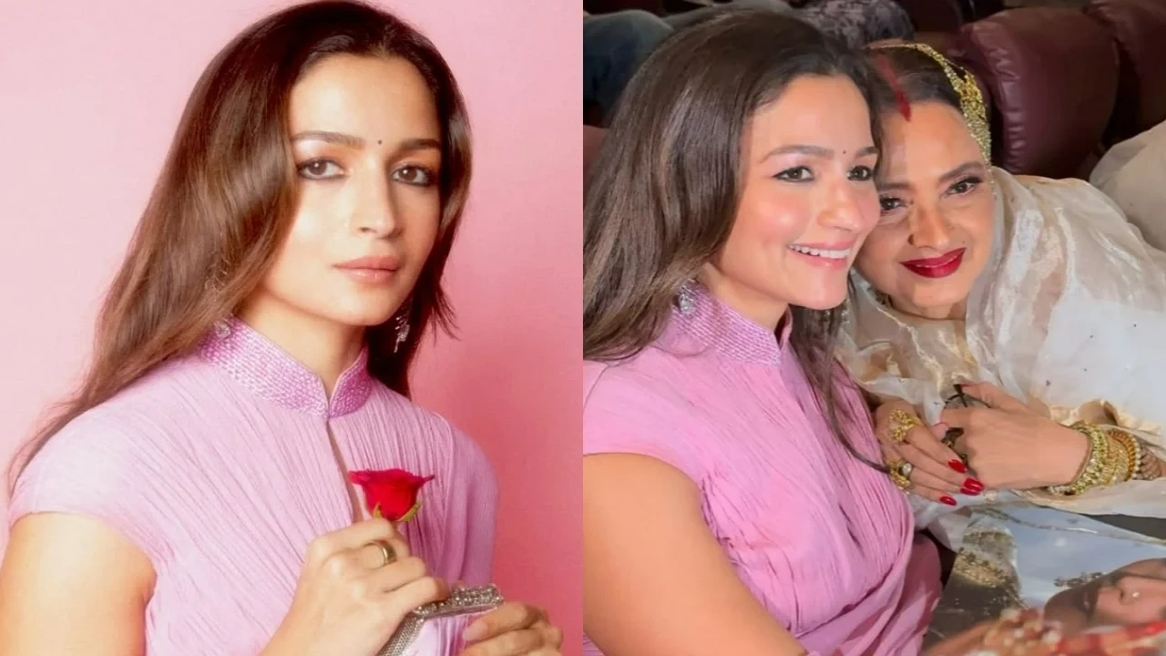 Alia Bhatt pays an ode to her 'ReMaa' after watching Umrao Jaan (Pic Credit: Alia Bhatt Instagram) Alia Bhatt, Rekha