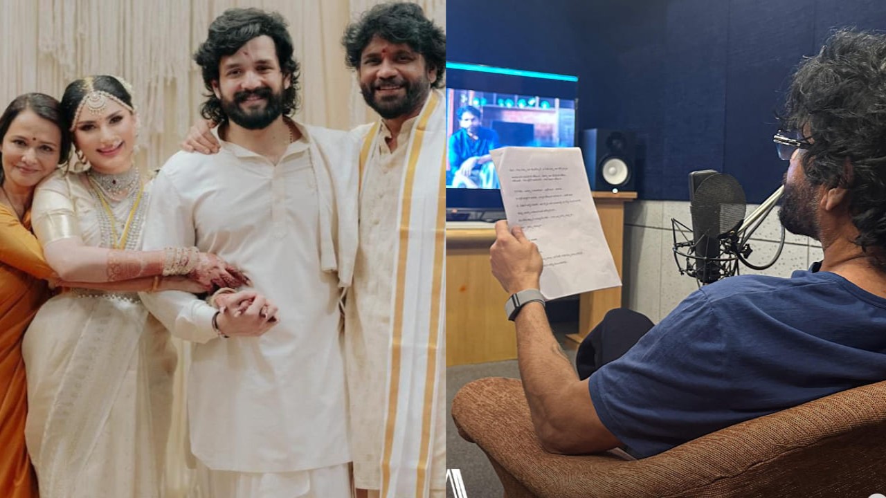 Nagarjuna wraps up dubbing for Dhanush’s Kuberaa with Sekhar Kammula