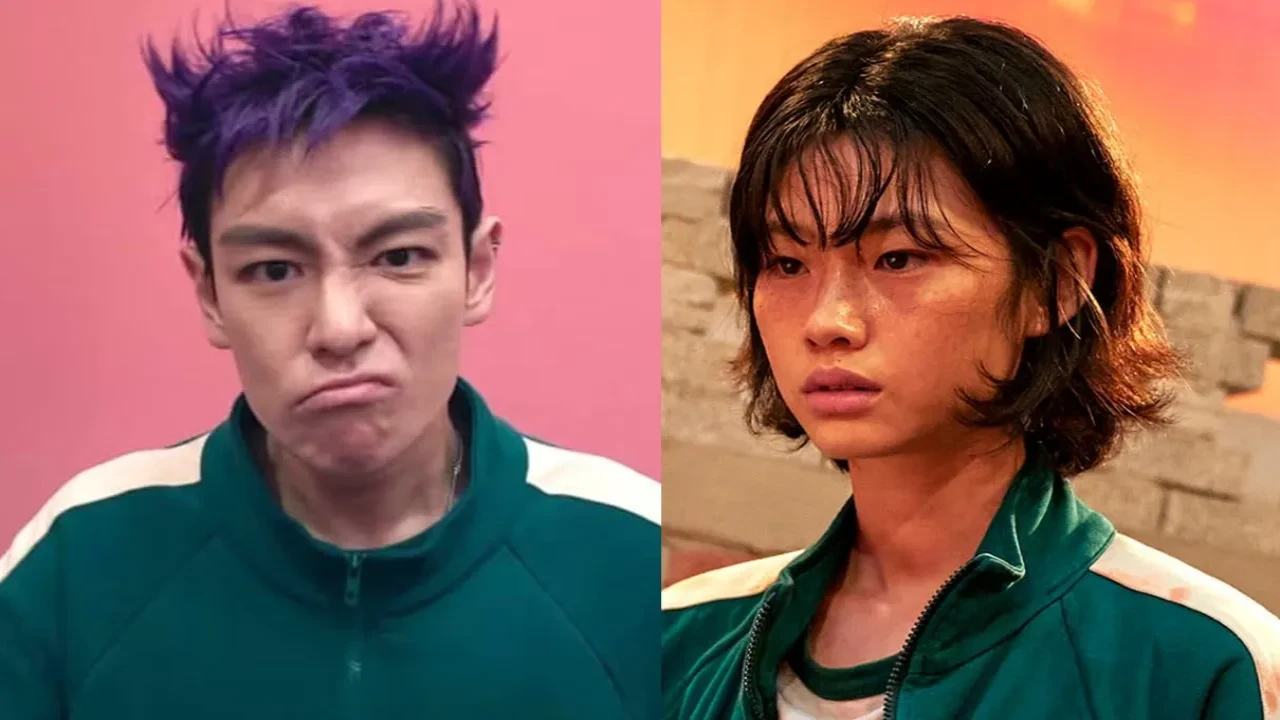 T.O.P, Jung Ho Yeon: courtesy of Netflix Korea T.O.P, Jung Ho Yeon: courtesy of Netflix Korea