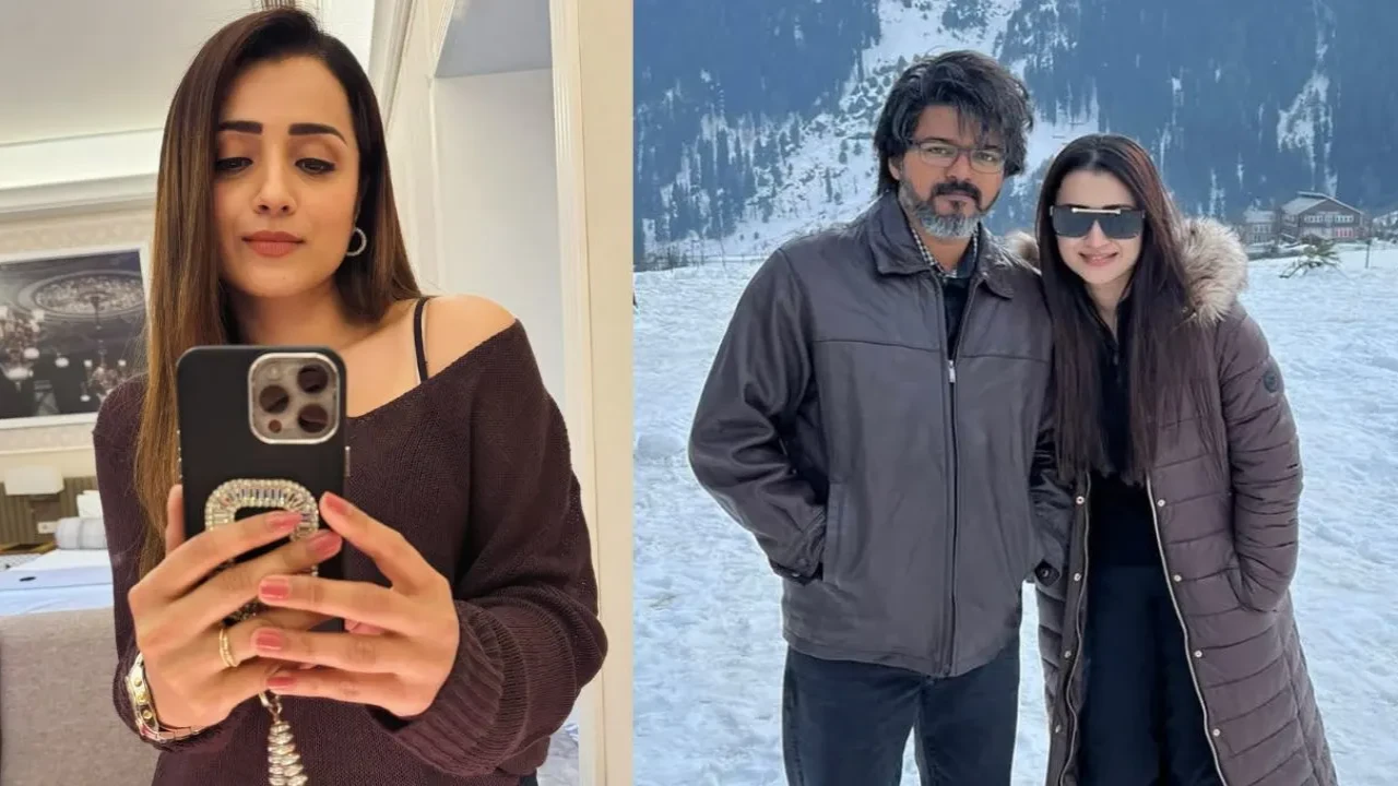 Trisha Krishnan says she’s ‘full of love’ in cryptic message amid link-up rumors with Thalapathy Vijay (PC: Trisha Krishnan IG) Trisha Krishnan says she’s ‘full of love’ in cryptic message amid link-up rumors with Thalapathy Vijay