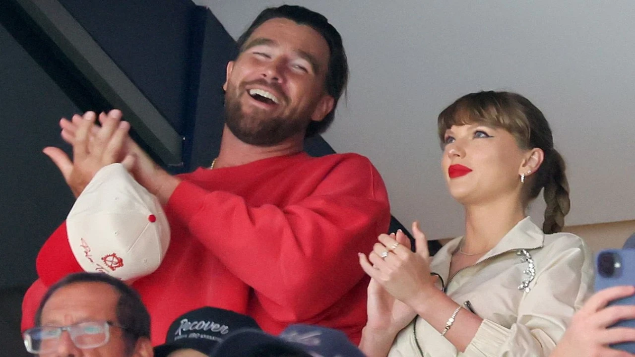 Taylor Swift, Travis Kelce: courtesy of Getty Images Taylor Swift, Travis Kelce: courtesy of Getty Images