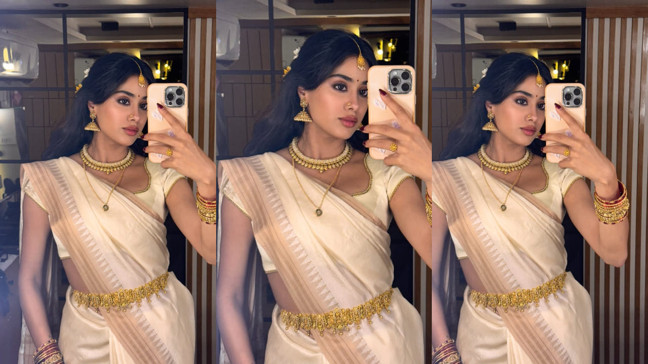 7 Janhvi Kapoor's South Indian looks that prove she's a real-life 'SUNDARI' 