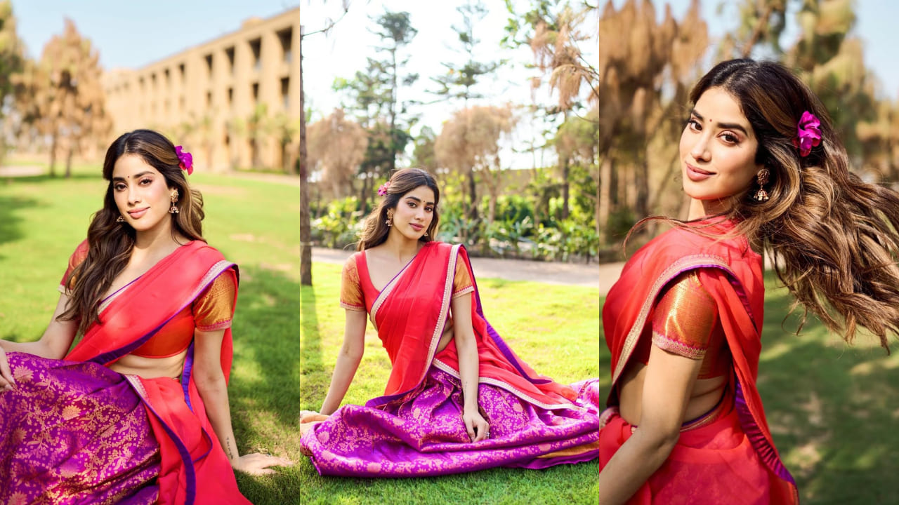 7 Janhvi Kapoor's South Indian looks that prove she's a real-life 'SUNDARI' 