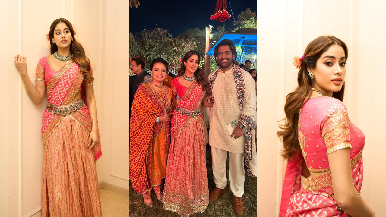7 Janhvi Kapoor's South Indian looks that prove she's a real-life 'SUNDARI' 