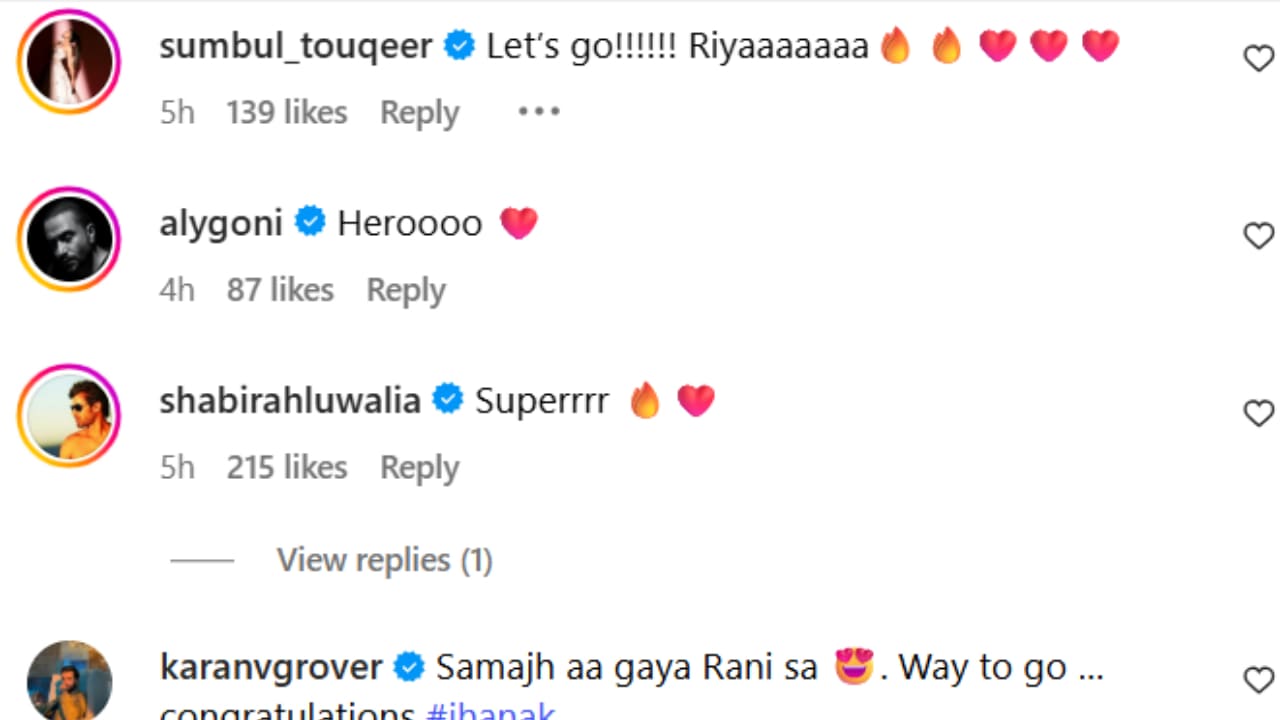 celebs reaction to Jhanak's new promo