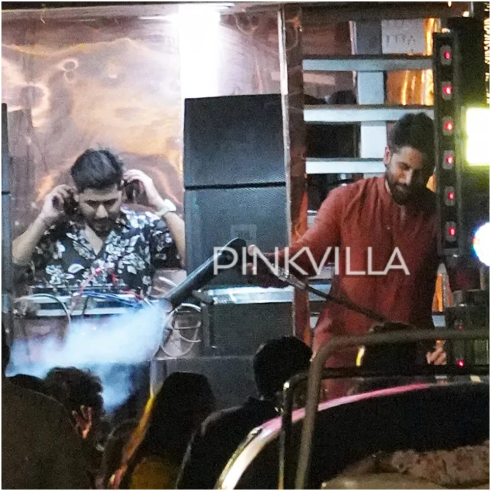 Naga Chaitanya t Akhil Akkineni's wedding baarat