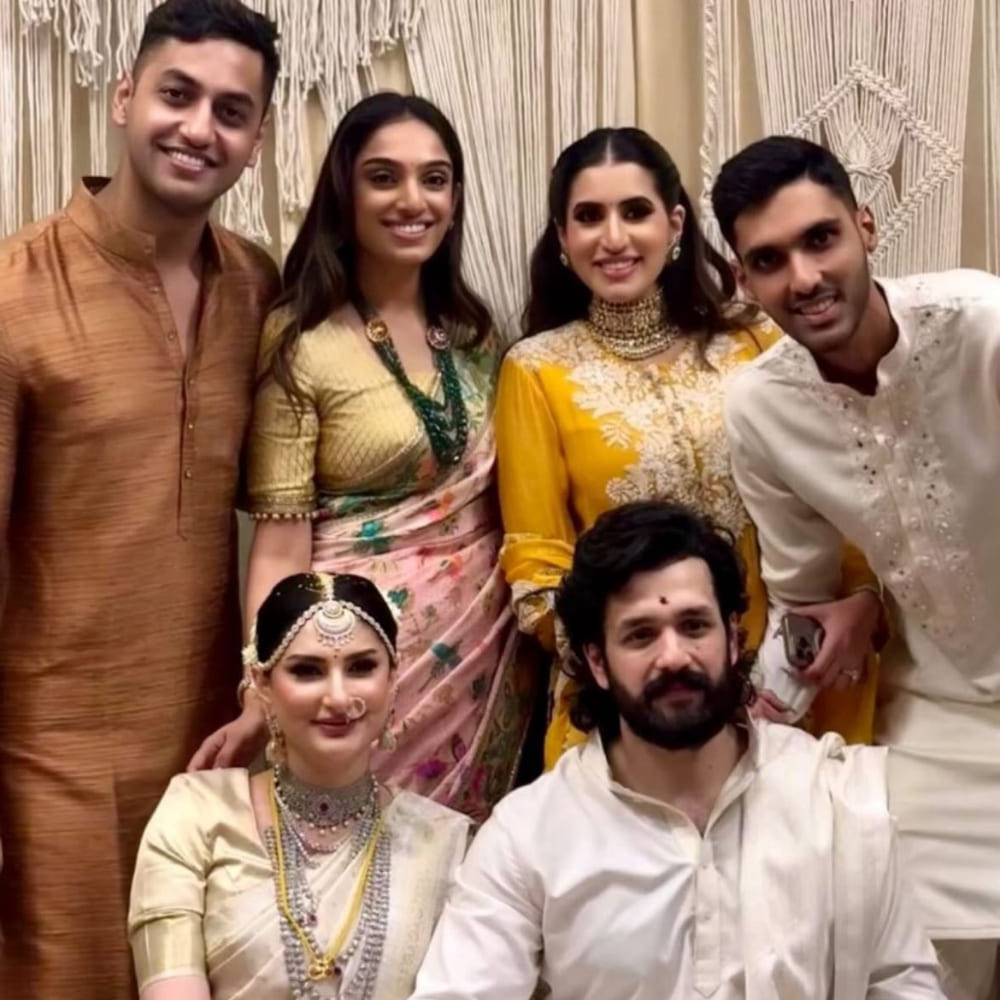 Akhil Akkineni and Zainab wedding (PC: Jestadi Praveen, X)