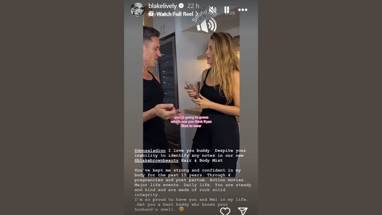 Blake Lively Instagram Story