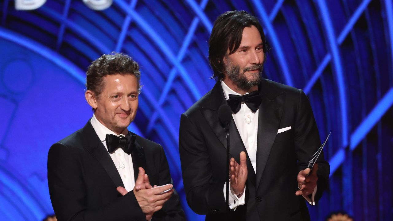 Alex Winter and Keanu Reeves (via Getty Images)