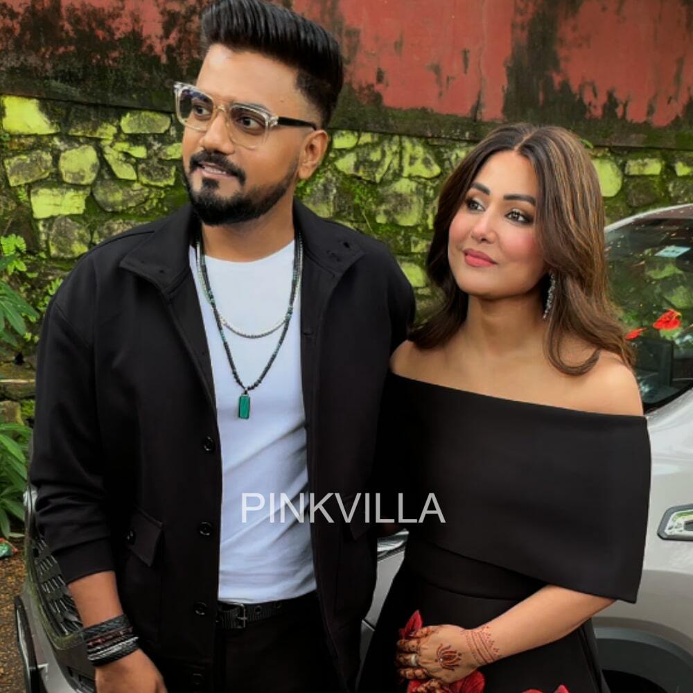 Hina Khan and Rocky Jaiswal clicked for the first time after their wedding 