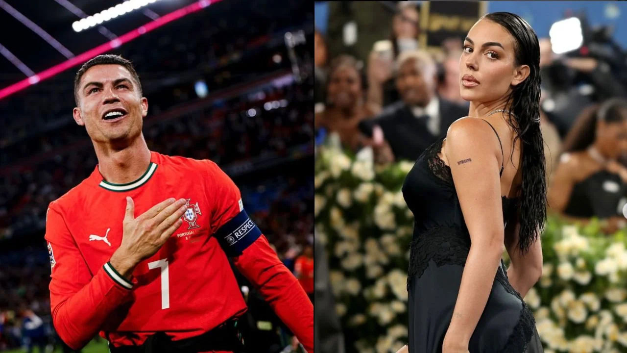 Cristiano Ronaldo, Georgina Rodríguez (via Instagram)