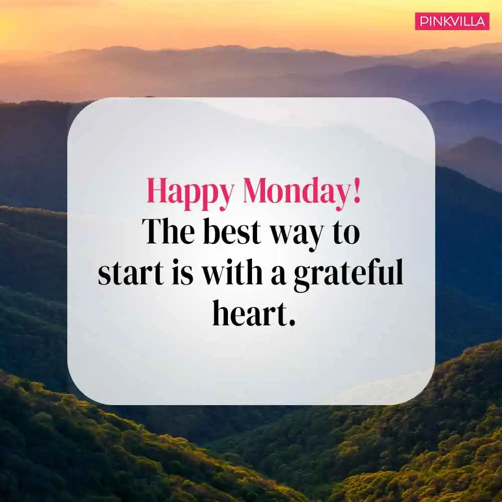 Happy Monday wishes 