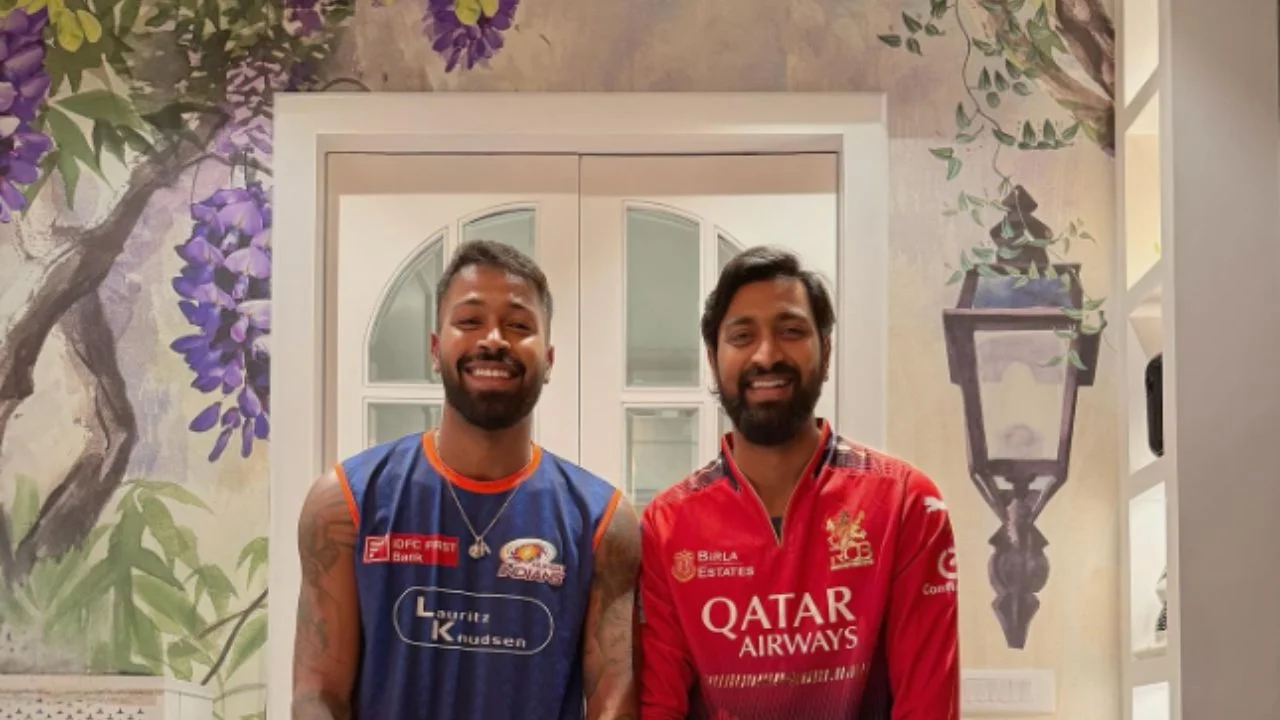 Hardik & Krunal Pandya (via Instagram)