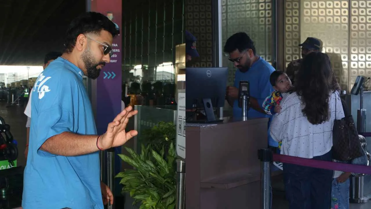 Rohit Sharma and Ritika Sajdeh 