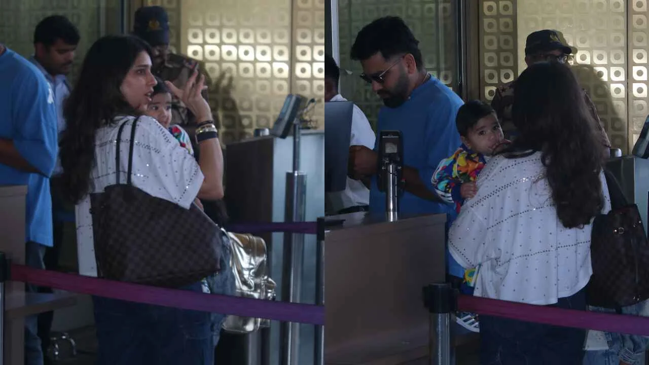 Rohit Sharma and Ritika Sajdeh 
