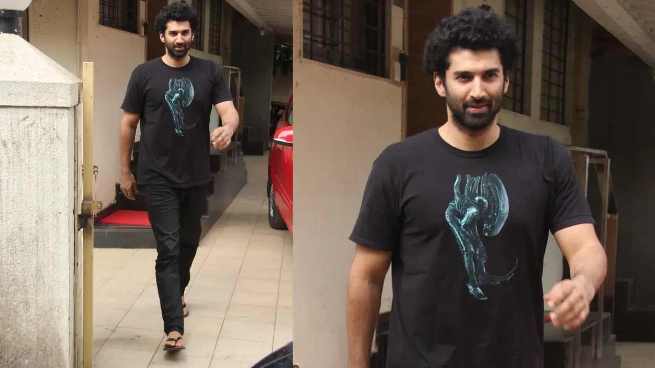 Aditya Roy Kapur curly hair look