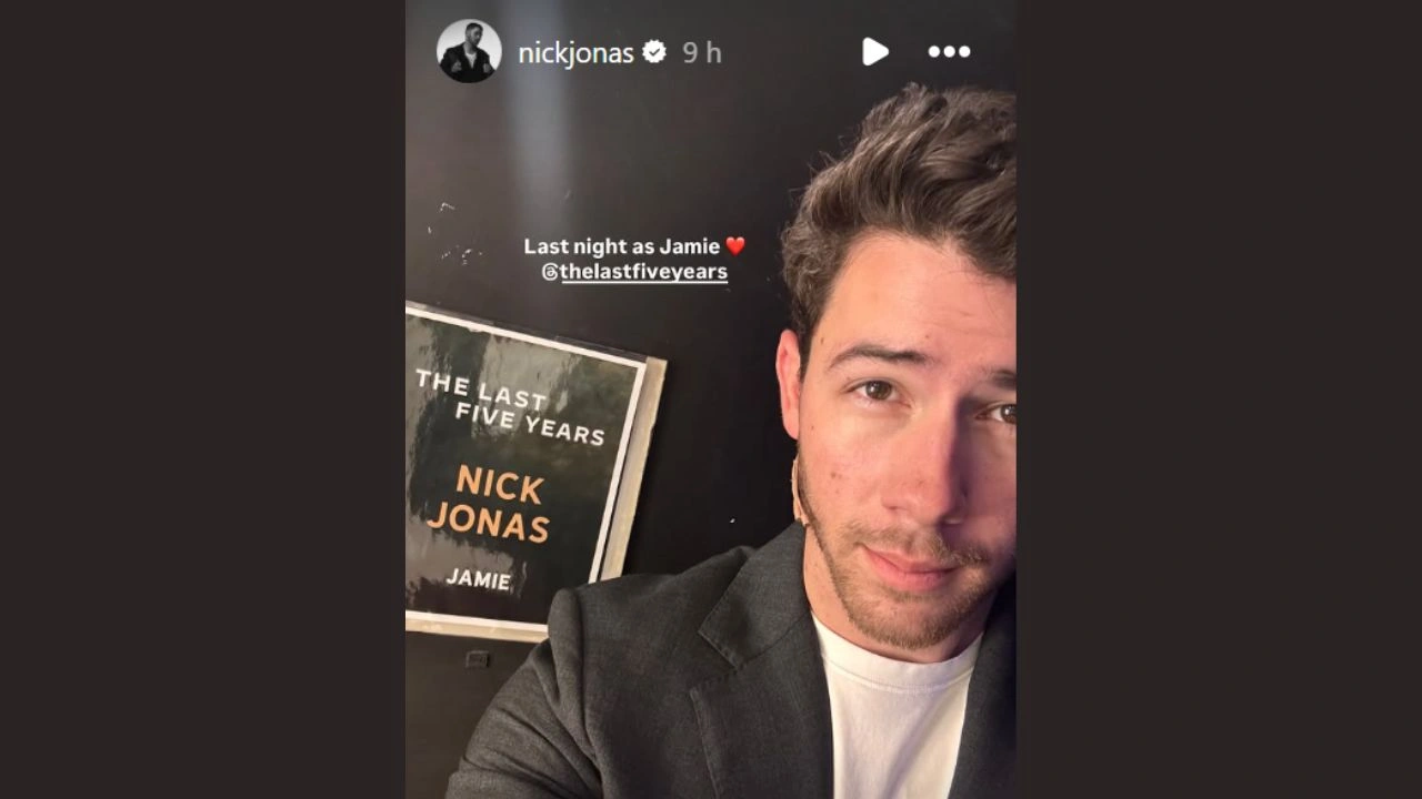 Nick Jonas Instagram story