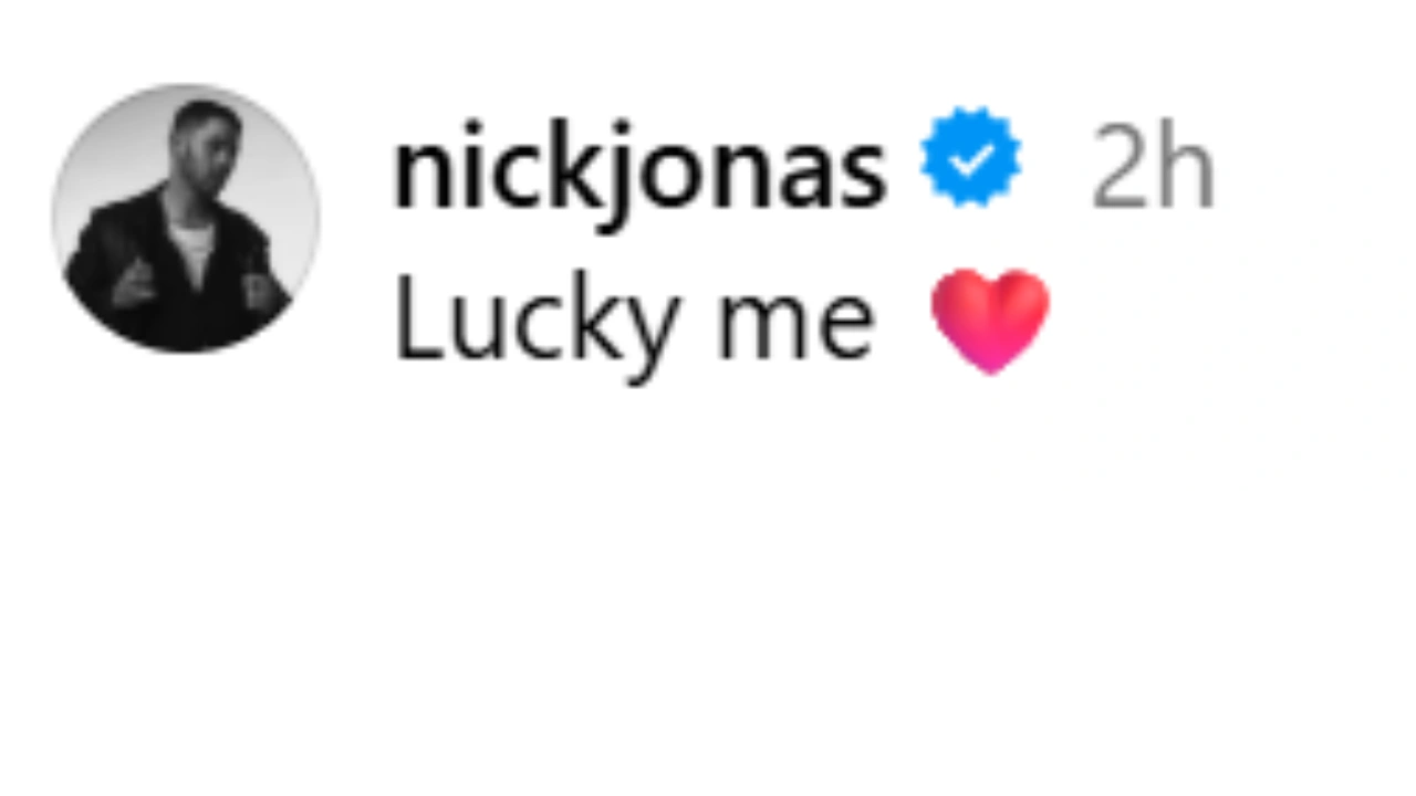 Nick Jonas via Instagram