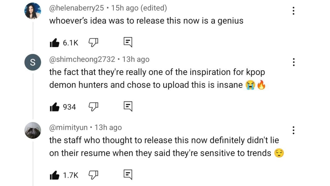 Fan comments