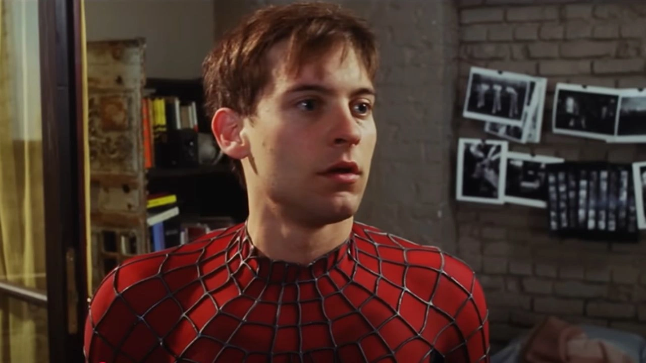 Tobey Maguire in Spider-Man (via YouTube/Sony Pictures Entertainment)