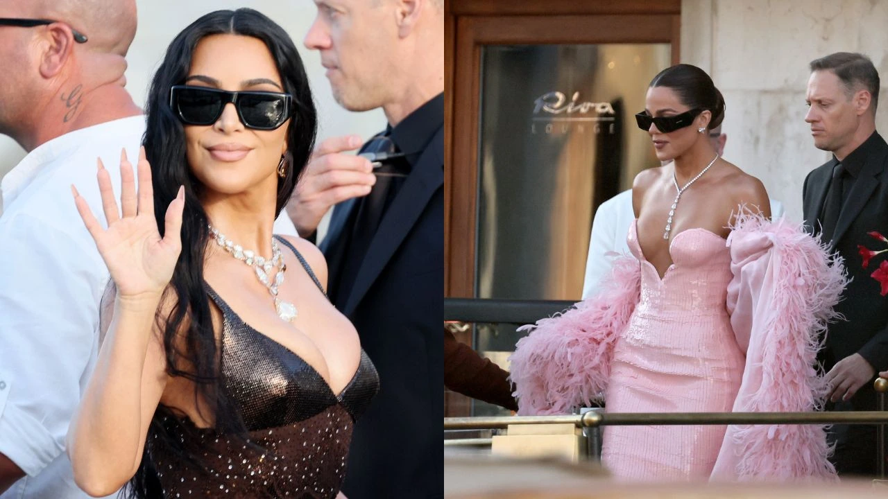 Kim Kardashian, Khloé Kardashian: courtesy of Getty Images